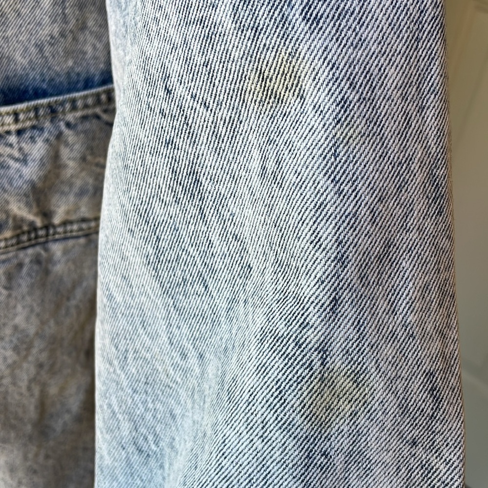 Acid Washed Denim Coat - Picture 11 of 12